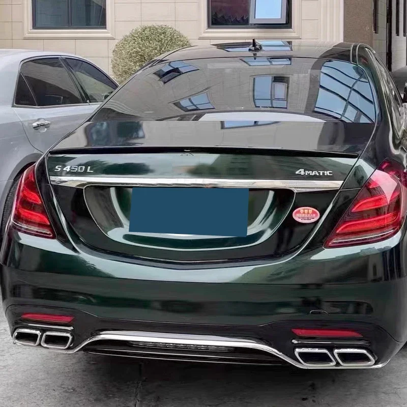 Alerón trasero negro ABS para Mercedes-Benz Clase S W222 2013-2020 - imagen 3
