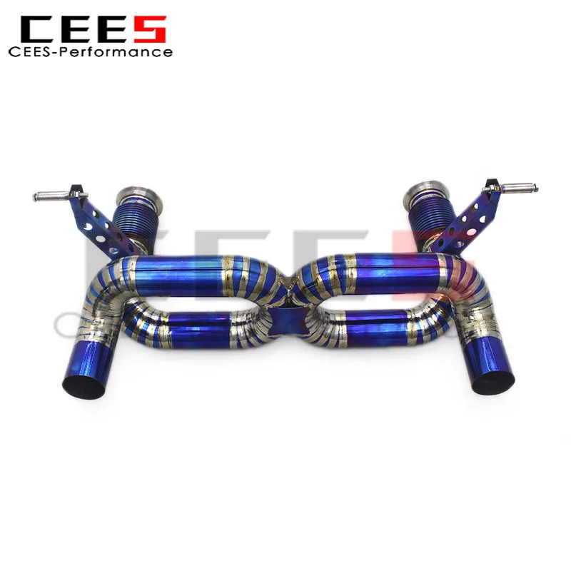 Sistema de escape recto CEES Racing para Lamborghini Huracán EVO 5.2
