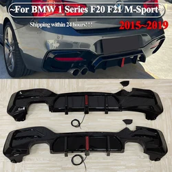 Difusor trasero MP con luz LED para BMW Serie 1 F20 F21 2015-2019