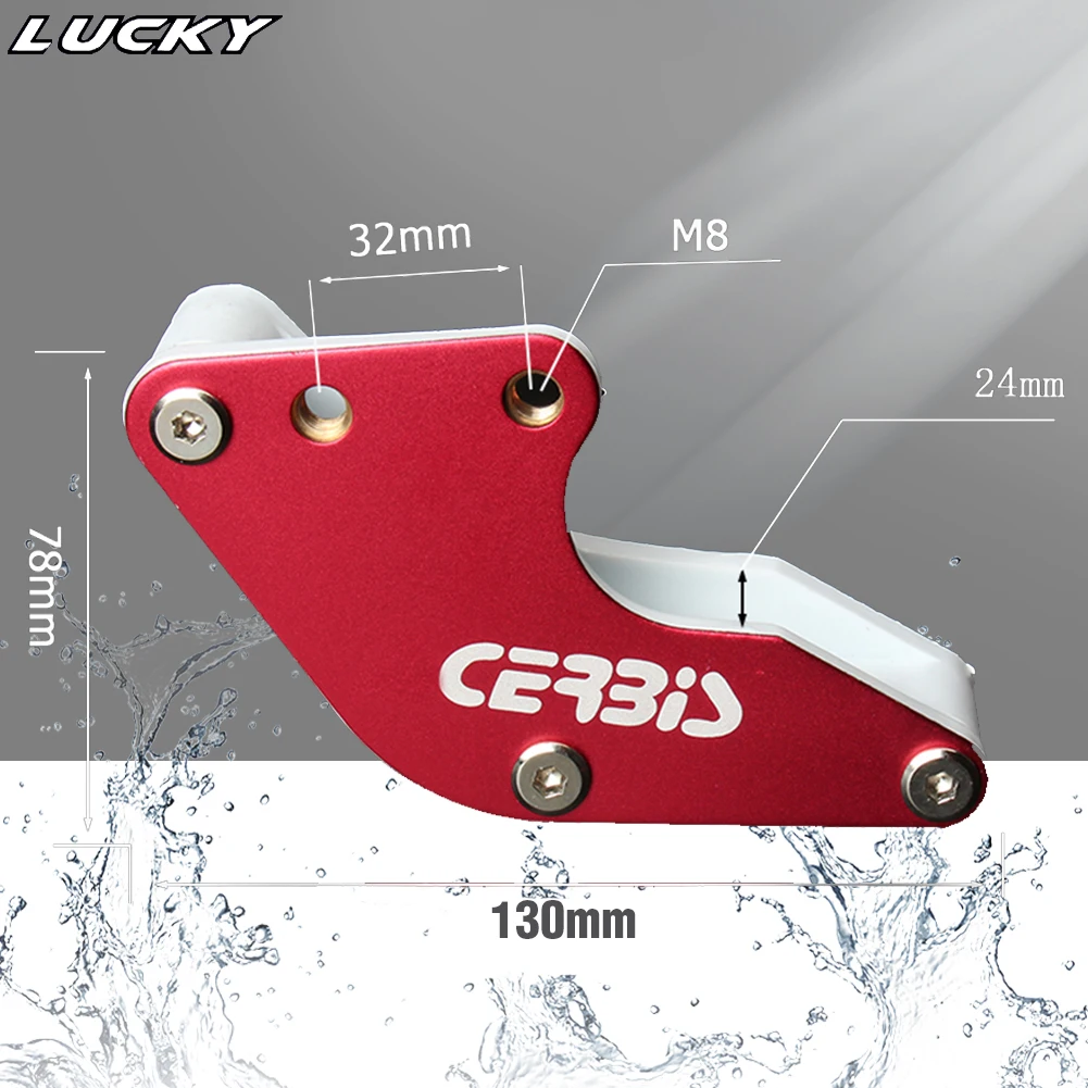 Guía protectora de cadena CNC para dirt bike Irbis BSE Kayo Bosuer - imagen 4
