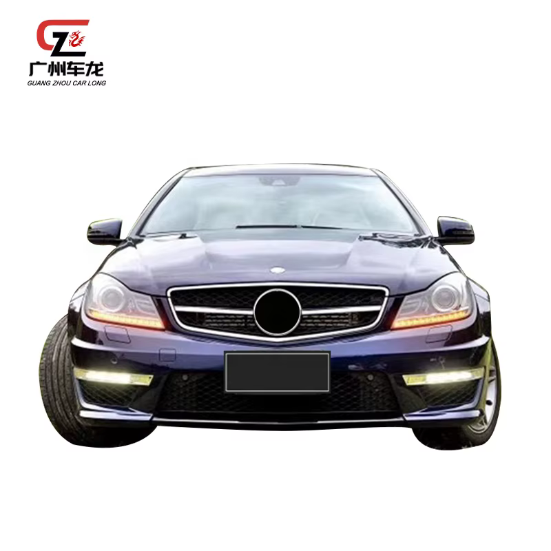 Parachoques C63 AMG delantero trasero faldones Mercedes W204 2011-2014 - imagen 3