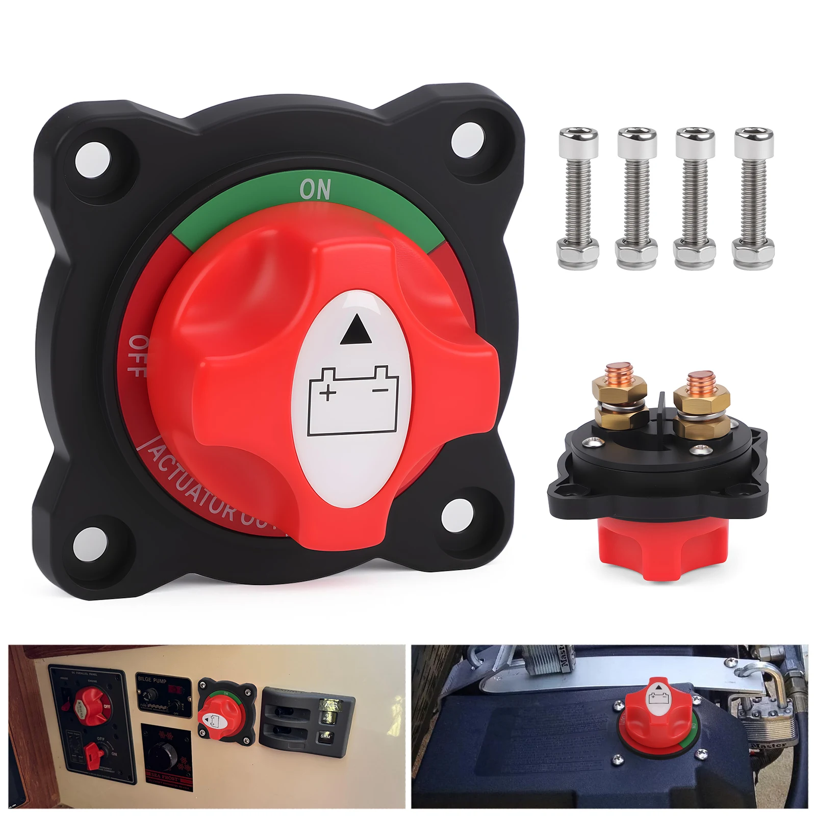 Cortacorrientes de batería para coche, barco y camión