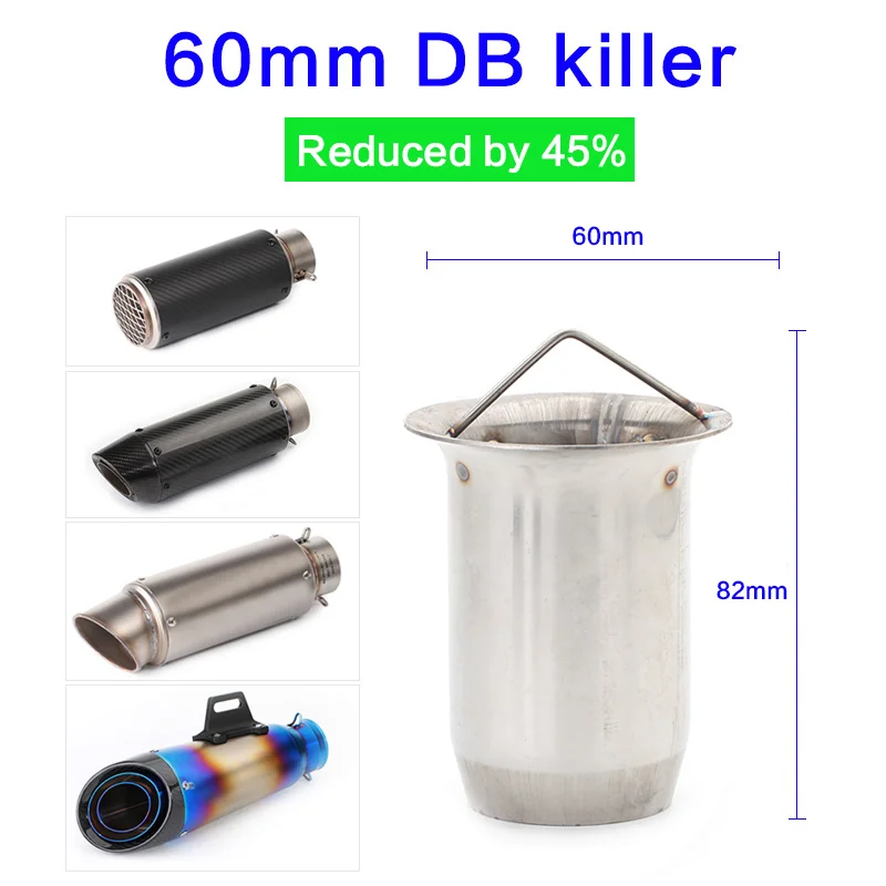 Accesorio db killer ajustable para sistema de escape