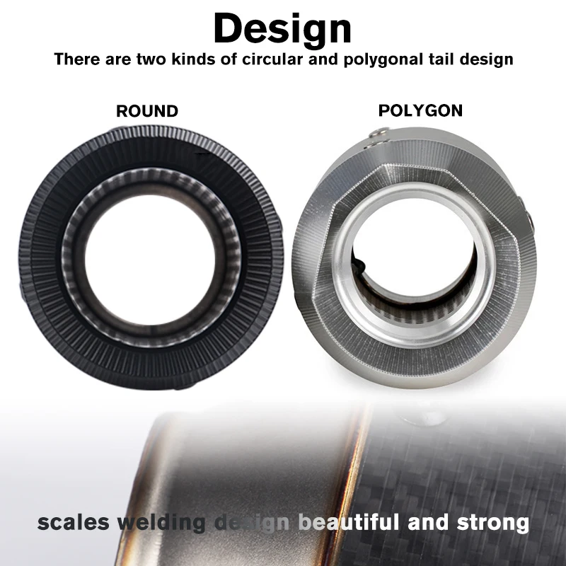 Tubo de Escape Universal para motocicleta, silenciador de 51mm para Kawasaki, Yamaha, Honda, Suzuki, Benelli S1000RR, Z900, Tmax 530, R6 - imagen 4