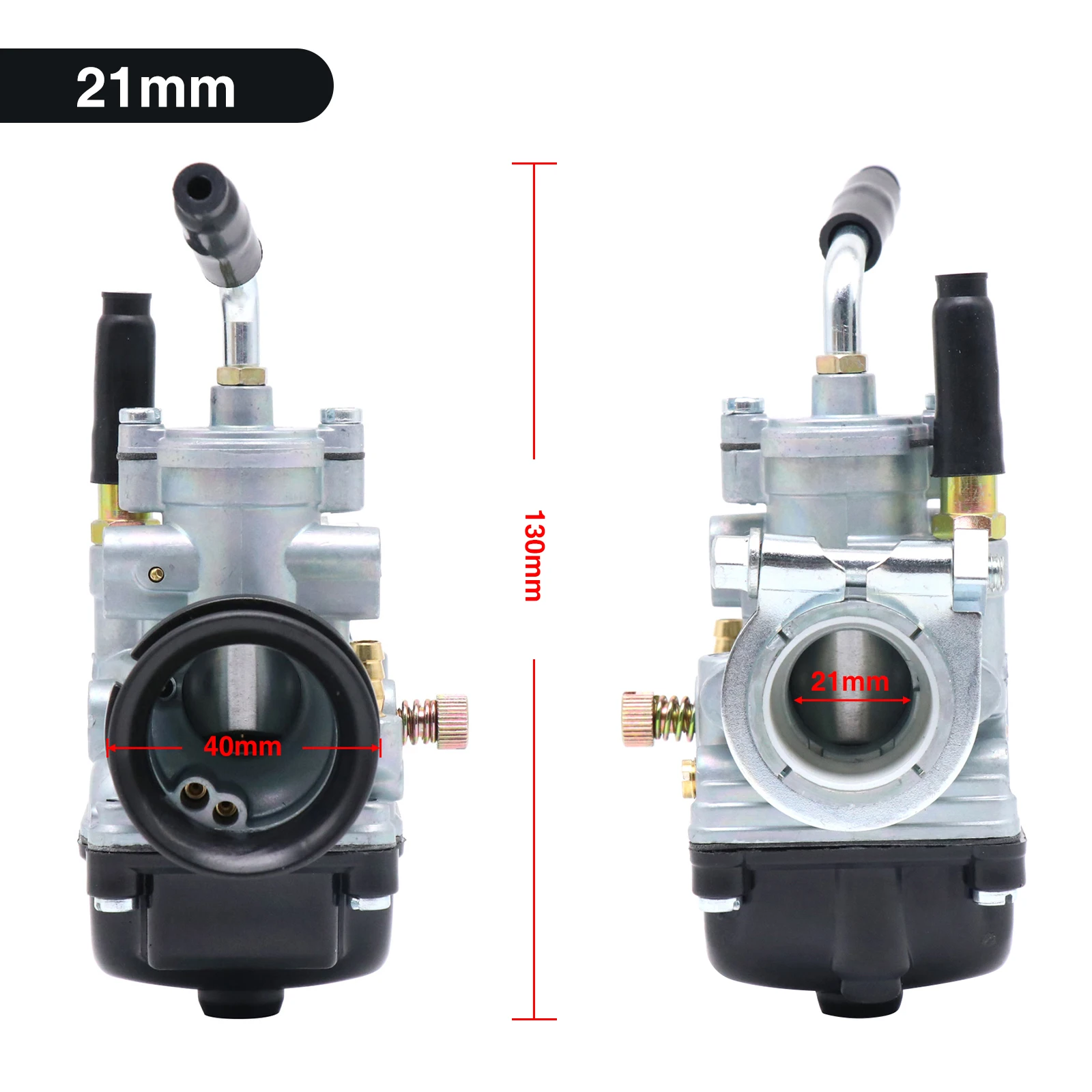 ZS Racing Carburador PHBG 4T con filtro para moto y scooter - imagen 5