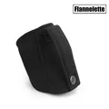 Black flannelette