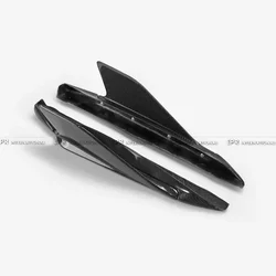 Aleta lateral de fibra de carbono estilo CRS para Audi R8 4S 2015-18