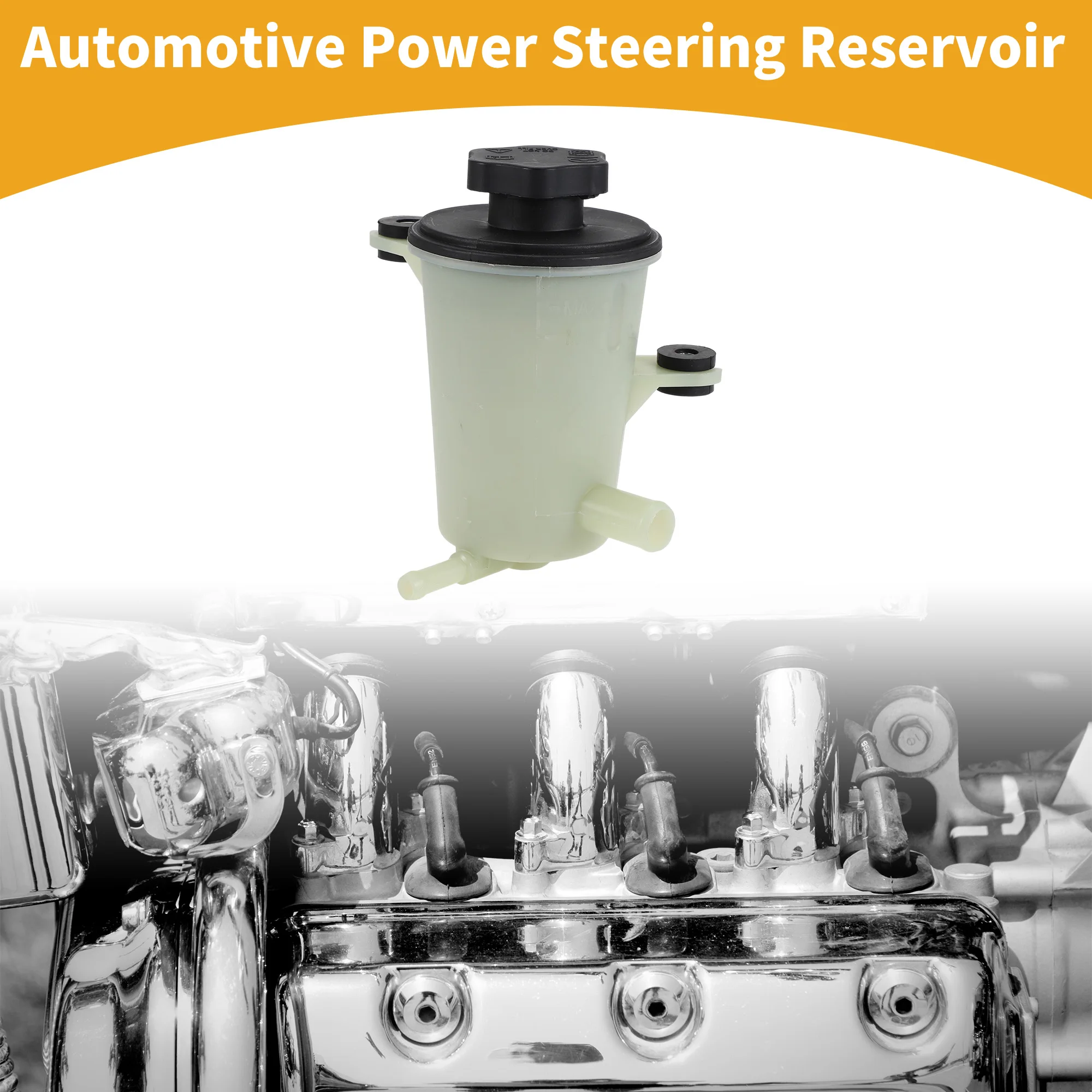 Depósito de dirección asistida automática UXCELL No.8L1Z3A006A tanque de dirección asistida automotriz para Ford Edge 2007-2014 1 pieza - imagen 2