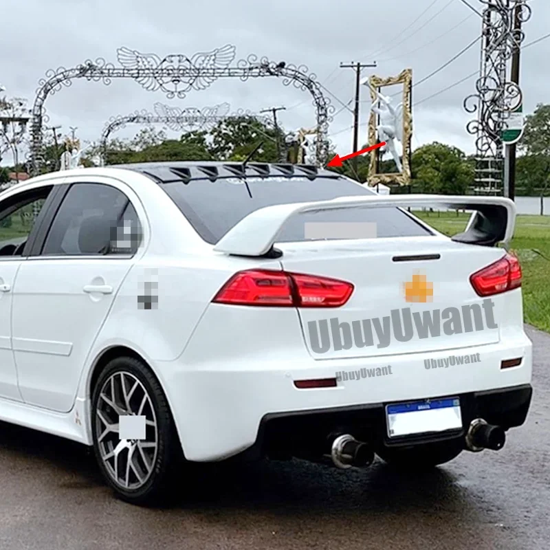 Alerón de techo en ABS para Mitsubishi Lancer EX 2009-2016 UBUYUWANT - imagen 4
