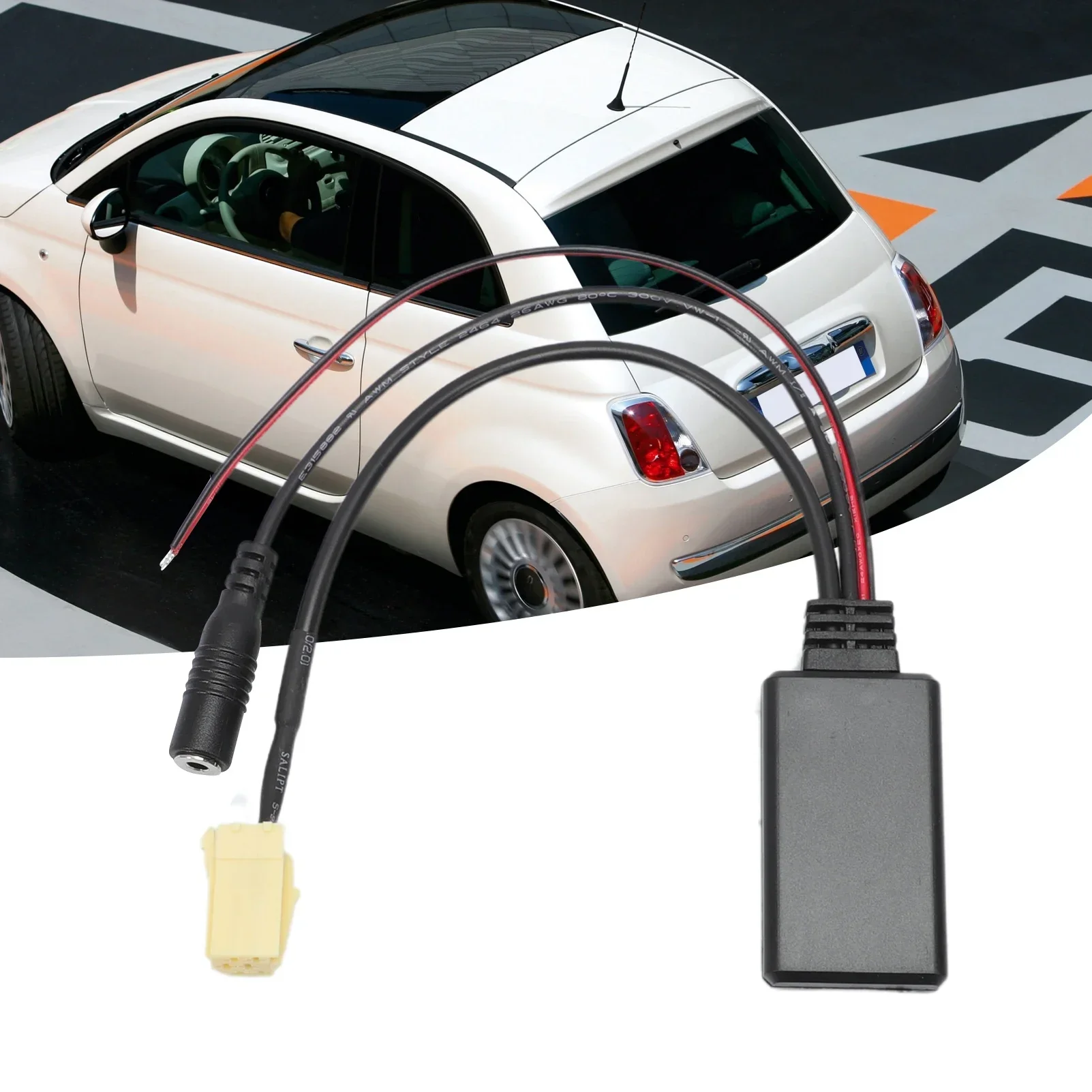 Adaptador Bluetooth AUX manos libres para Fiat 500 y Grande Punto - imagen 3