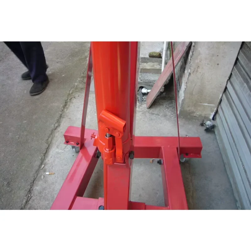 Grúa hidráulica plegable de taller 2000 kg para elevación motor - imagen 2