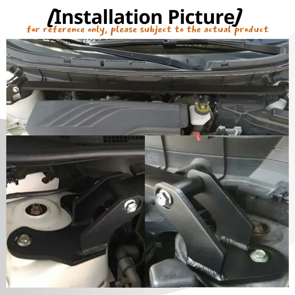 Para Nissan x-trail T32 MK3 2013-2020 no para 2.0L barra de puntal delantera soporte de torre suspensión motor estabilizador de choque superior STB - imagen 3