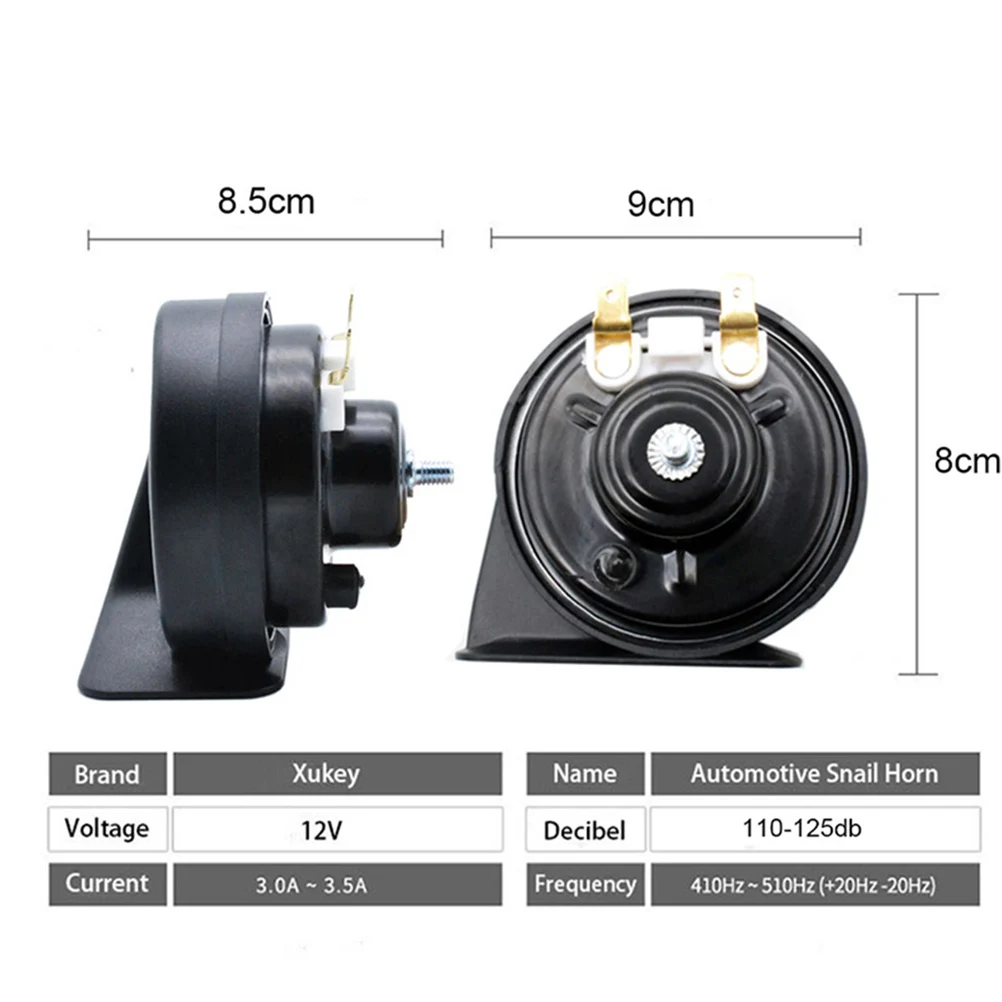 Par bocinas de caracol 410/510Hz impermeable – Mercedes W221 2006-2013 - imagen 3