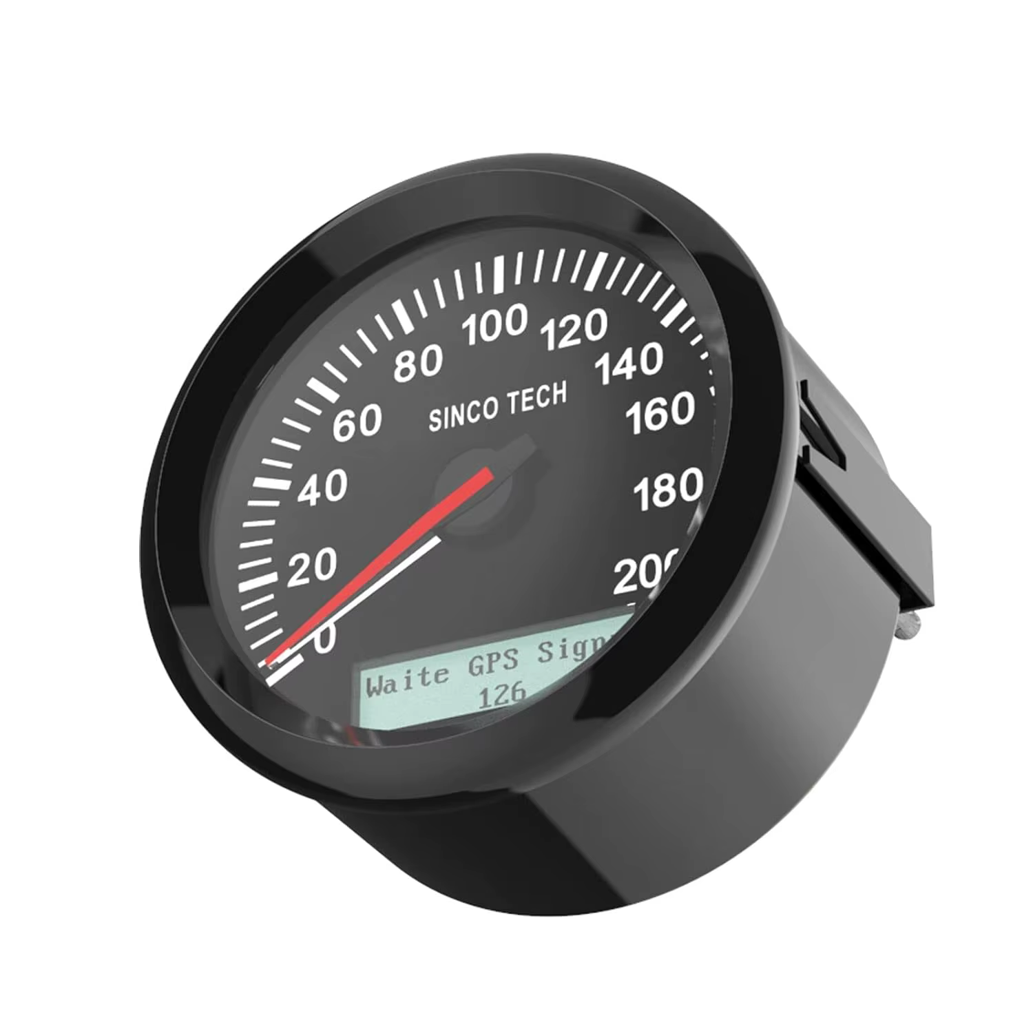 Velocímetro GPS con odómetro y brújula – 12V/24V universal coche moto - imagen 4