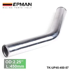 Tubo intercooler de aluminio 45° 57mm para BMW E36 iX M50