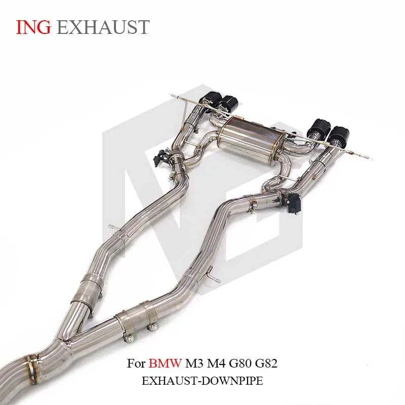 Garganta intake fibra carbono ING BMW M3 M4 G80 G82 S58 3.0T negro - imagen 5