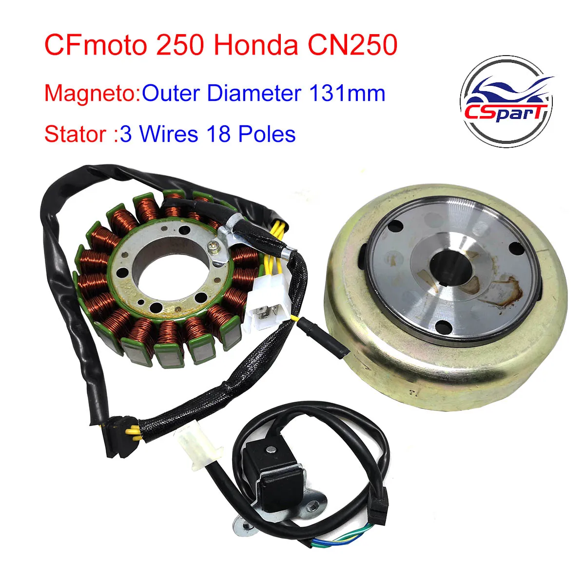 Kit magneto con rotor y bobina – PGO Dune Kazuma 250cc