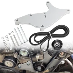 Kit soporte alternador doble plateado – Chevy GM Vortec 4.8 5.3 6.0 6.2
