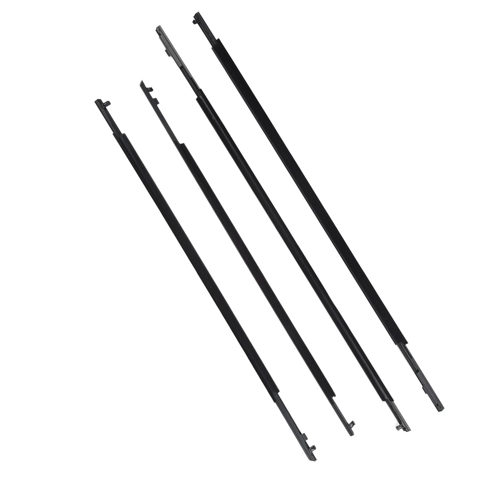 4 tiras de intemperie para moldura de correa de puerta 75710‐47021 Correa de sellado de ventana exterior para Prius 2010 a 2015 75720‐47021 75740‐47021 - imagen 5
