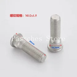 Pernos de rueda M12x1x48mm grado 10.9