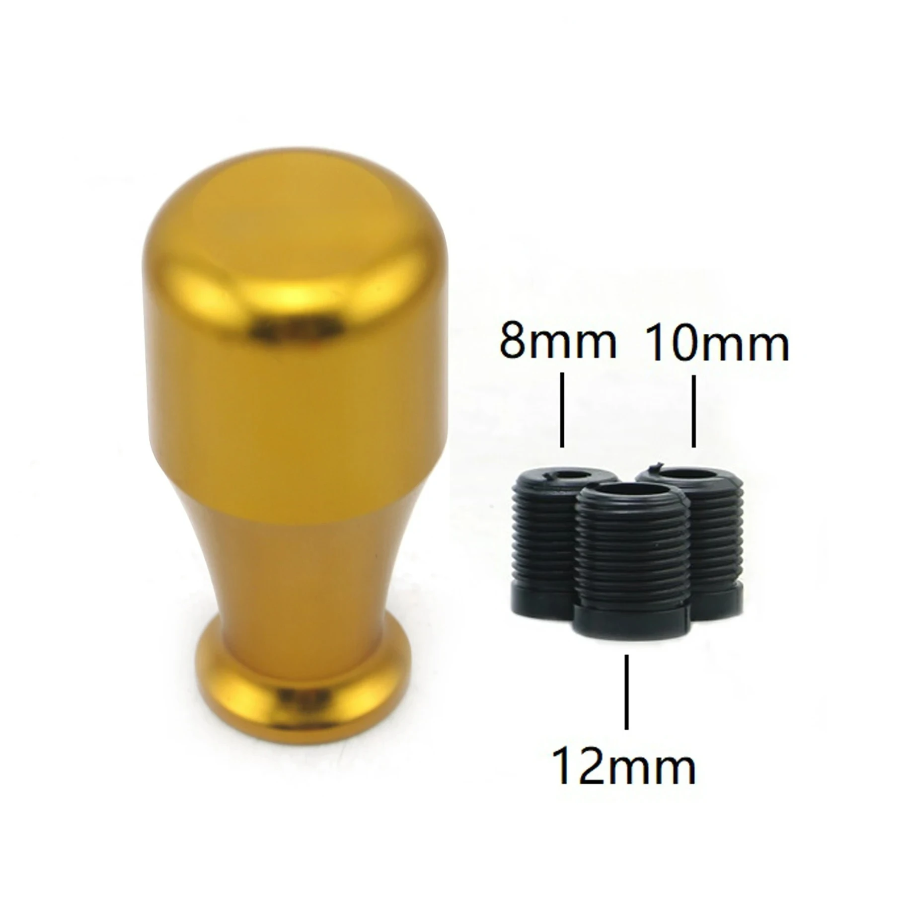 Pomo de cambio racing universal de aluminio para palanca extendida - imagen 3
