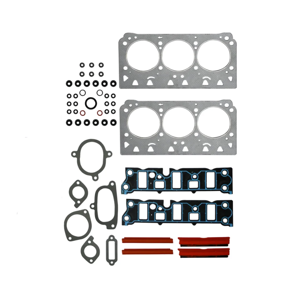 Juego completo de juntas de pieza de motor compatible con 3,8 L V6 GAS L67 para 96-04 GMC Holden Commodores VT VX VY Calais Caprice Monaro Statesman 3.8L - imagen 5