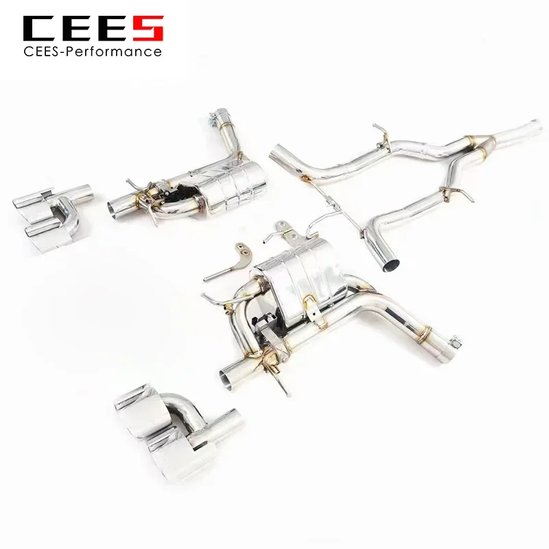 Escape CEES Catback con válvula para Mercedes C200 1.8 T W204 - imagen 3