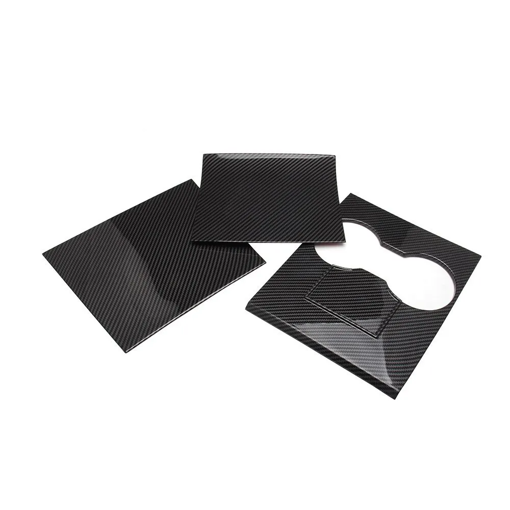 Kit fibra de carbono consola central para Tesla Model 3/Y 2017-2020 - imagen 2