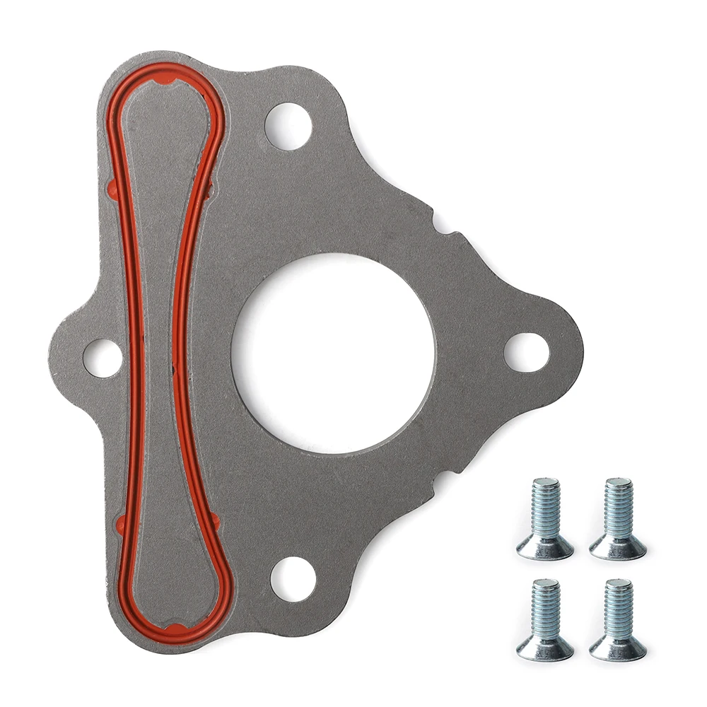 Placa de empuje instalada en la parte frontal del bloque LS