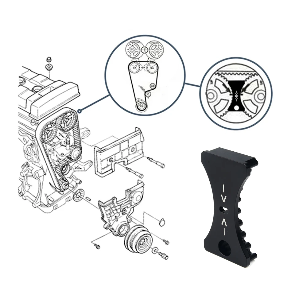 Herramienta bloqueo leva y distribución EngineCgl01 B – Kit motor VAG - imagen 5