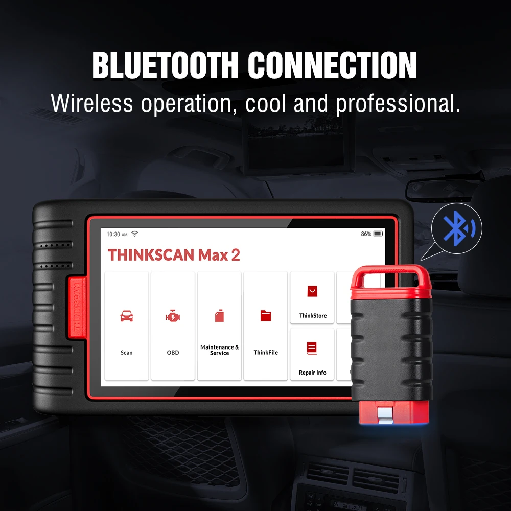 Diagnóstico inalámbrico con dongle Bluetooth