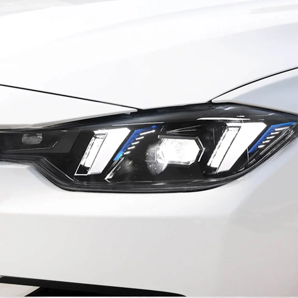 Para Bmw Serie 3 F30 F35 320I 325I 330I 2013-2018 montaje de faros automáticos actualización accesorios de lente de proyector Led de alta calidad - imagen 2