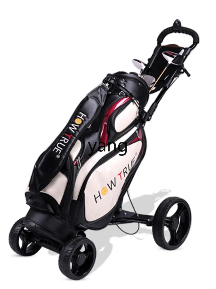 Carrito golf pliable con bolsa y freno de mano – CX 4 ruedas - imagen 5