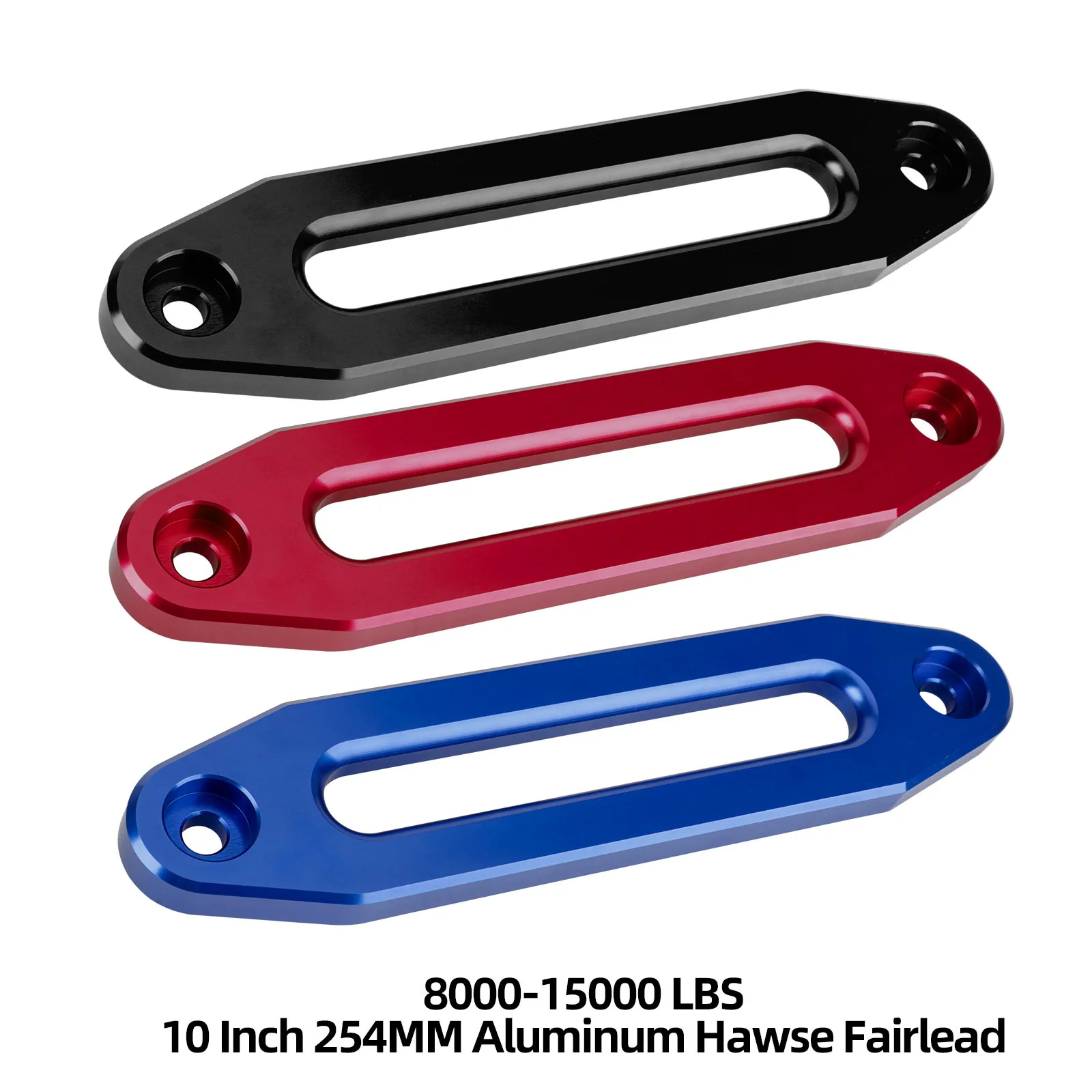 Cuerda de cabrestante sintetica, guia Hawse aluminio, para SUV/ATV/UTV