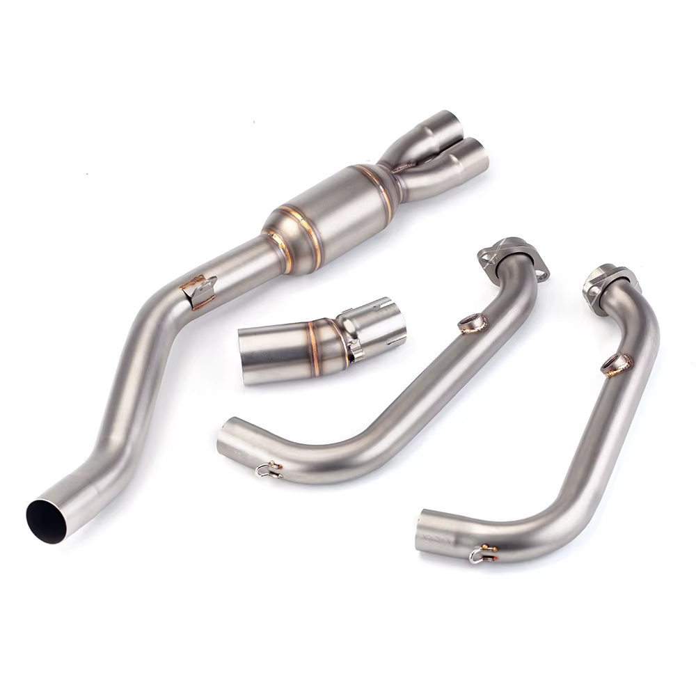 Silenciador escape 450SR 51mm acero inoxidable tubo delantero - imagen 5