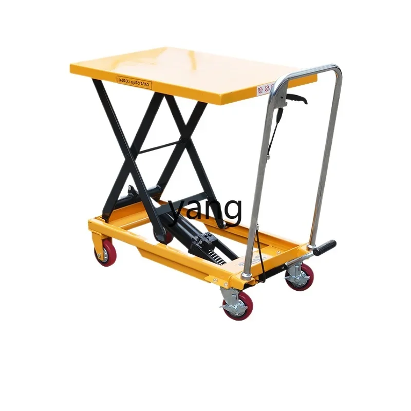 Plataforma elevadora hidráulica manual para camión – carga y descarga - imagen 2
