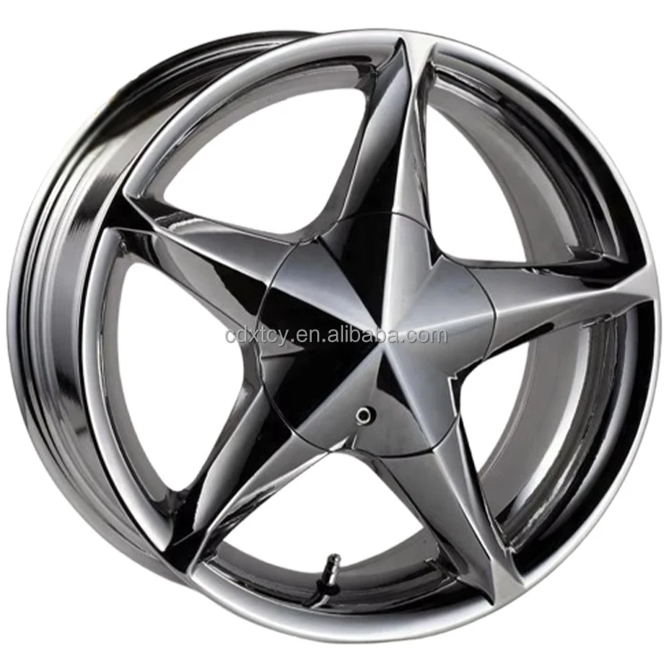 Llantas aleación cromada 15" 4X100 ET35 – 2 unidades - imagen 2