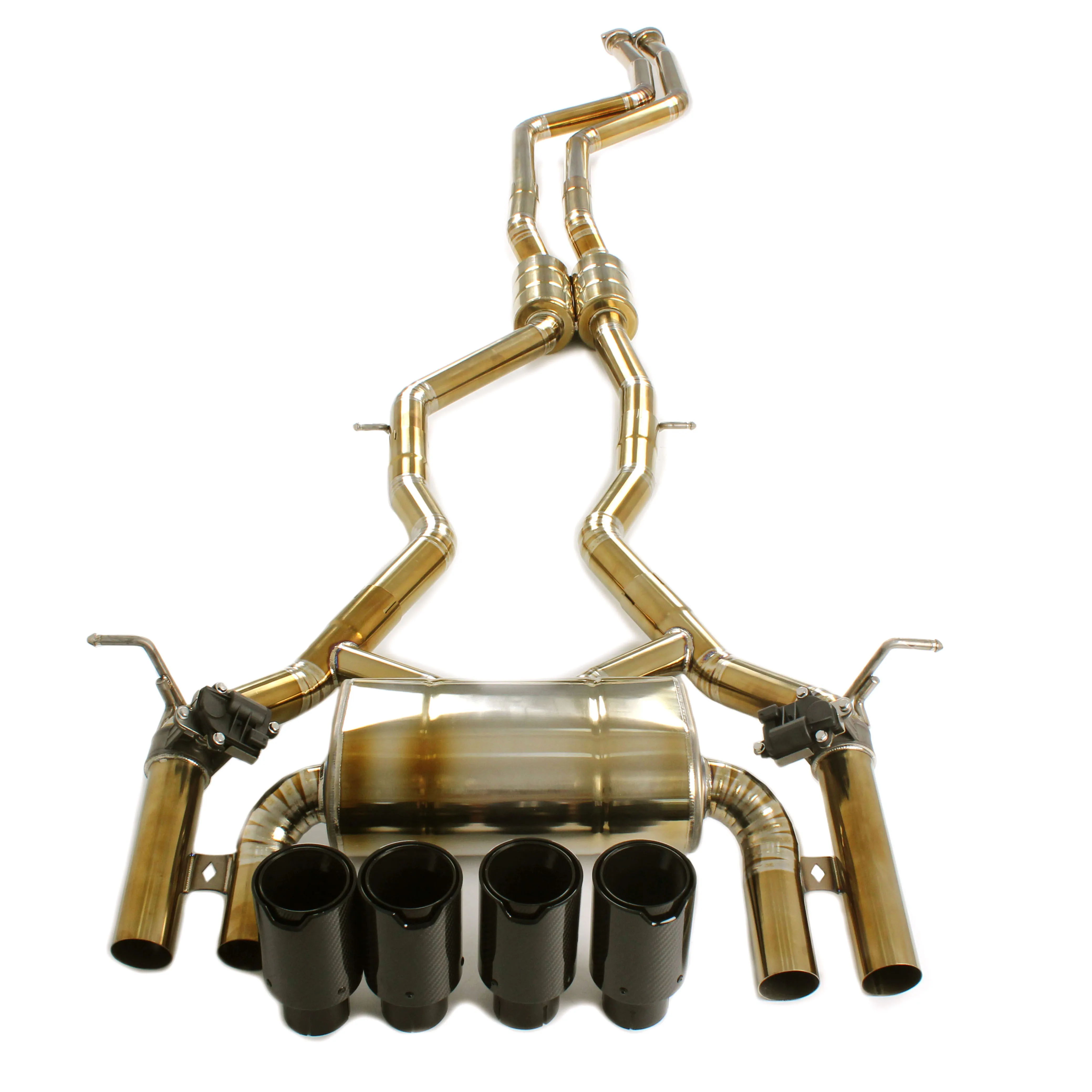 Tubo de escape para sistema catback de Benz W205