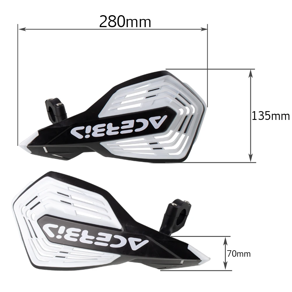 Protección de manillar protectores de manos universales Protector de guardamanos de motocicleta para KTM HONDA YAMAHA EXC KLX YZF CRF Dirt Bike Enduro - imagen 5