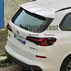 Alerón de labio trasero ABS negro para BMW X5 G05 2018-2021 X5M