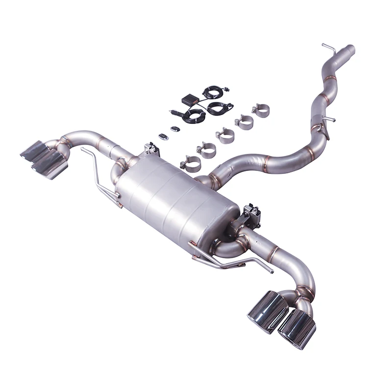 GFC escape catback de acero inoxidable para Audi TT 2.0T 4WD - imagen 5