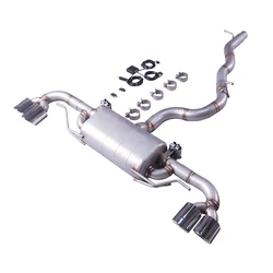 Catback de escape para Audi TTS 2007-2014 2.0/TT 3.2 4WD - inoxidable