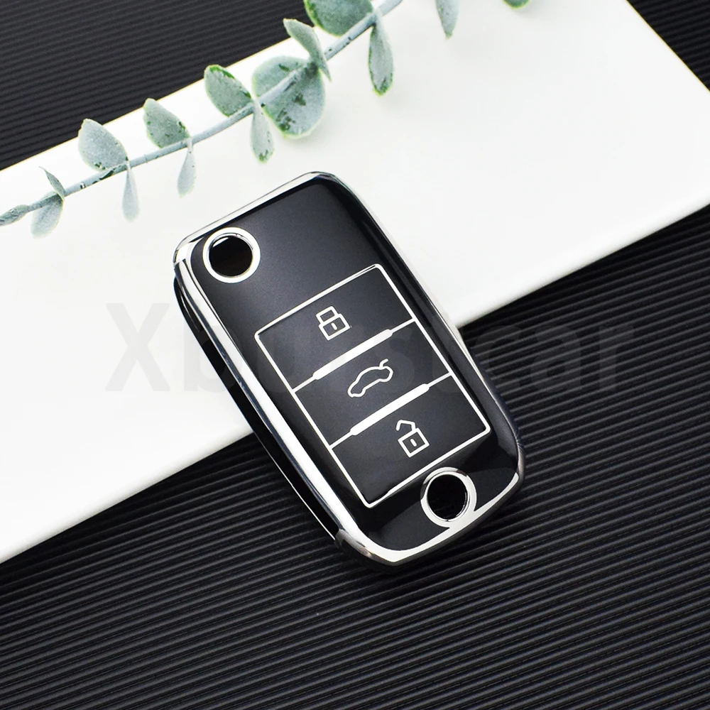 Vista adicional de la funda protectora para llave de coche