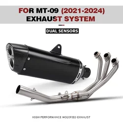 Slip-on escape acero inox Yamaha MT-09 SP FZ09 XSR900 2021-2024