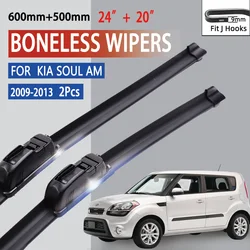 Escobillas limpiaparabrisas delanteras para KIA Soul 2009-2013