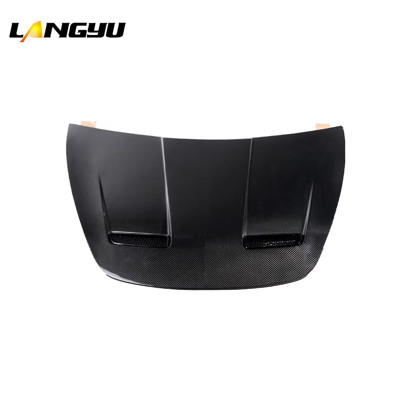Capó Langyu V-Style de carbono seco para Tesla Model 3/Y - imagen 4