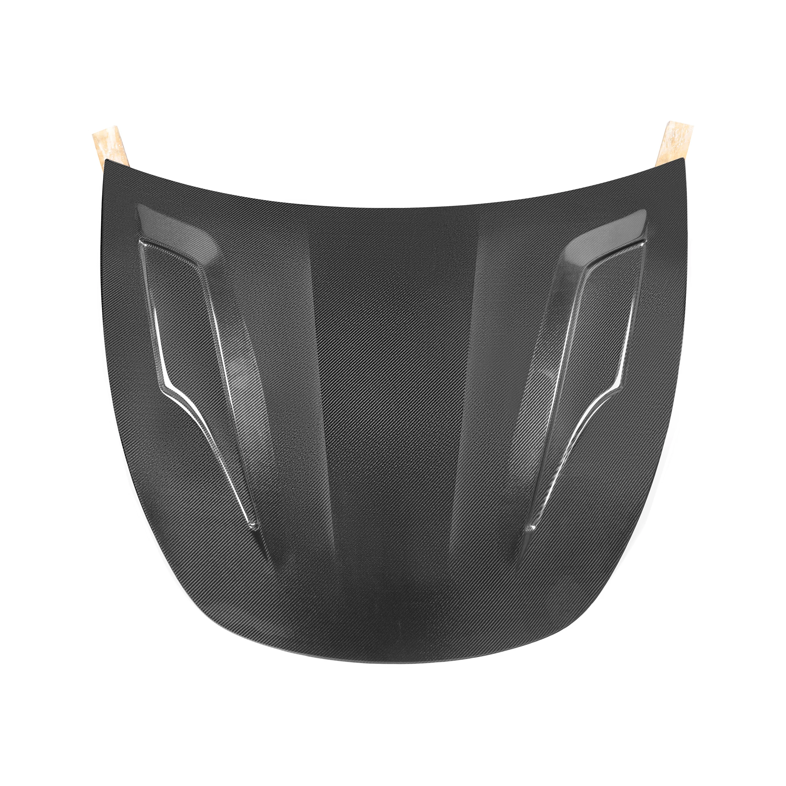 Capó de carbono para Tesla Model Y 2021 en adelante estilo racing - imagen 4