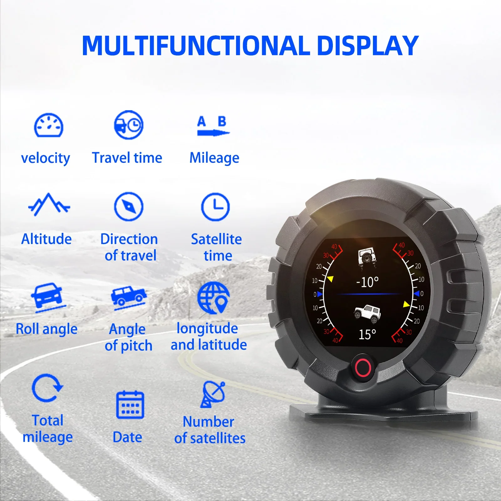 HUD velocímetro digital X95 (GPS/OBD) - imagen 2