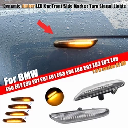 Para BMW X3 E83 X1 E84 X5 X53 E60 E61 E46 E81 E82 E90 E92 E87 E88 LED intermitente secuencial luz intermitente lateral
