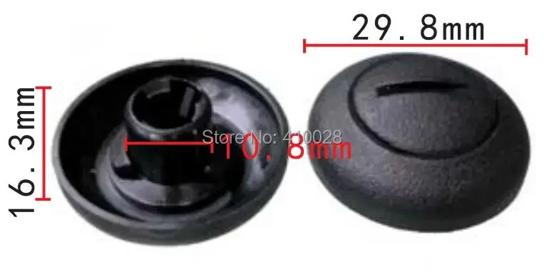 Hyundai 86825-26000 clips guardabarros trasero - imagen 2